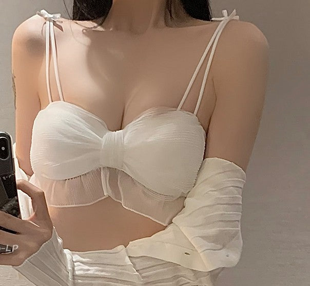 Women’s Bow Bra & Panty Set – Elegant, Soft & Stylish
