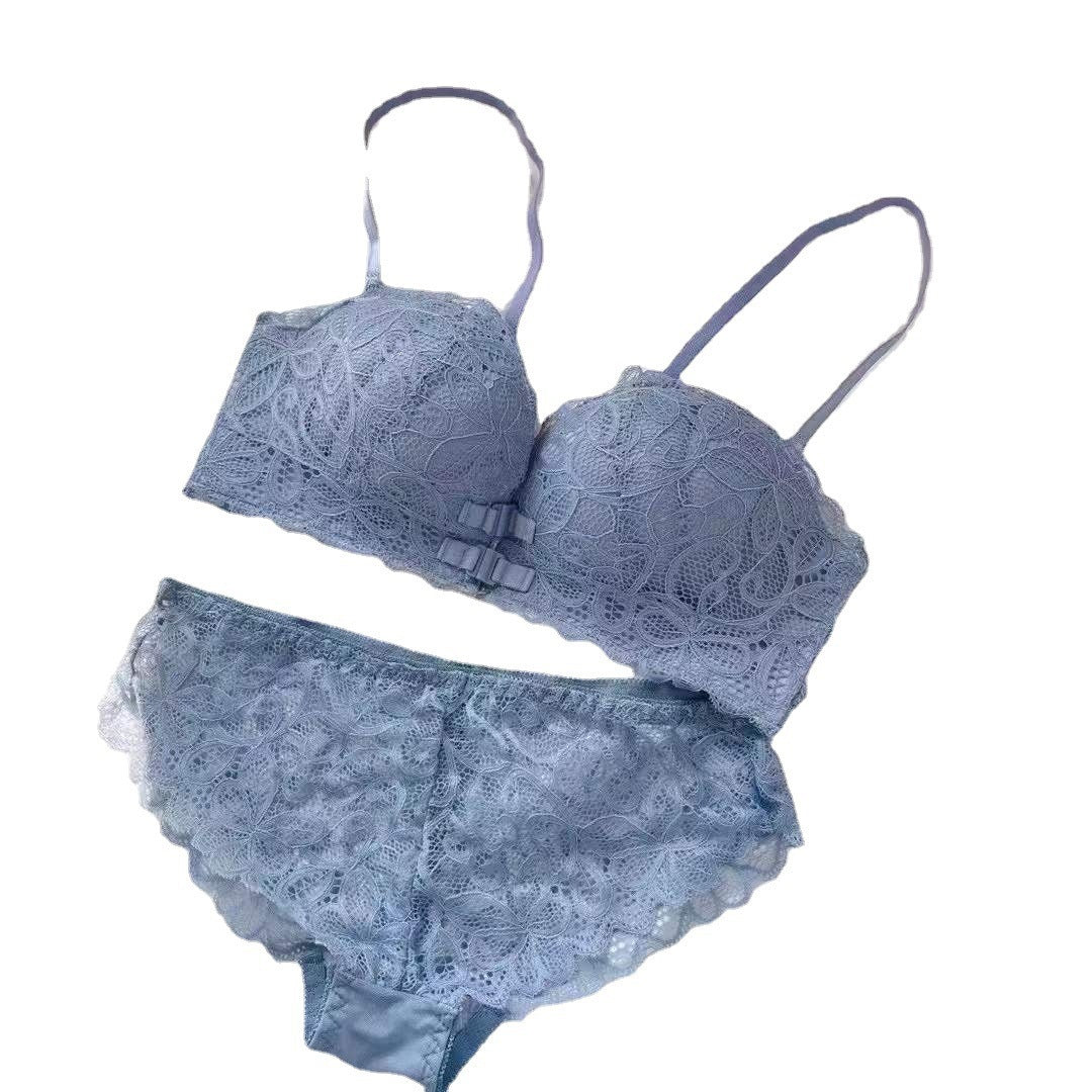 Padded Lingerie Set for Women– Front Hook, Everyday Comfort