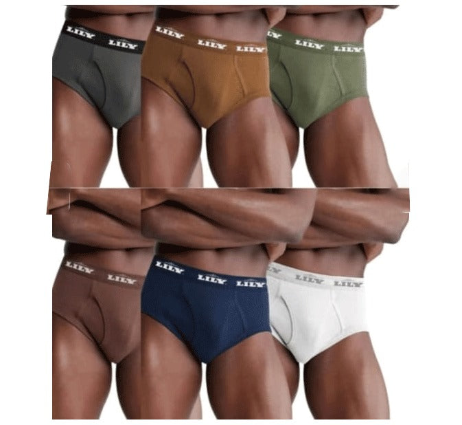 Men’s Luxury Briefs – Premium Comfort Underwear (Pack of 6)