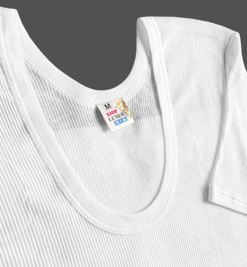 Men’s Ribbed Short Sleeve Vest – Comfortable & Stylish