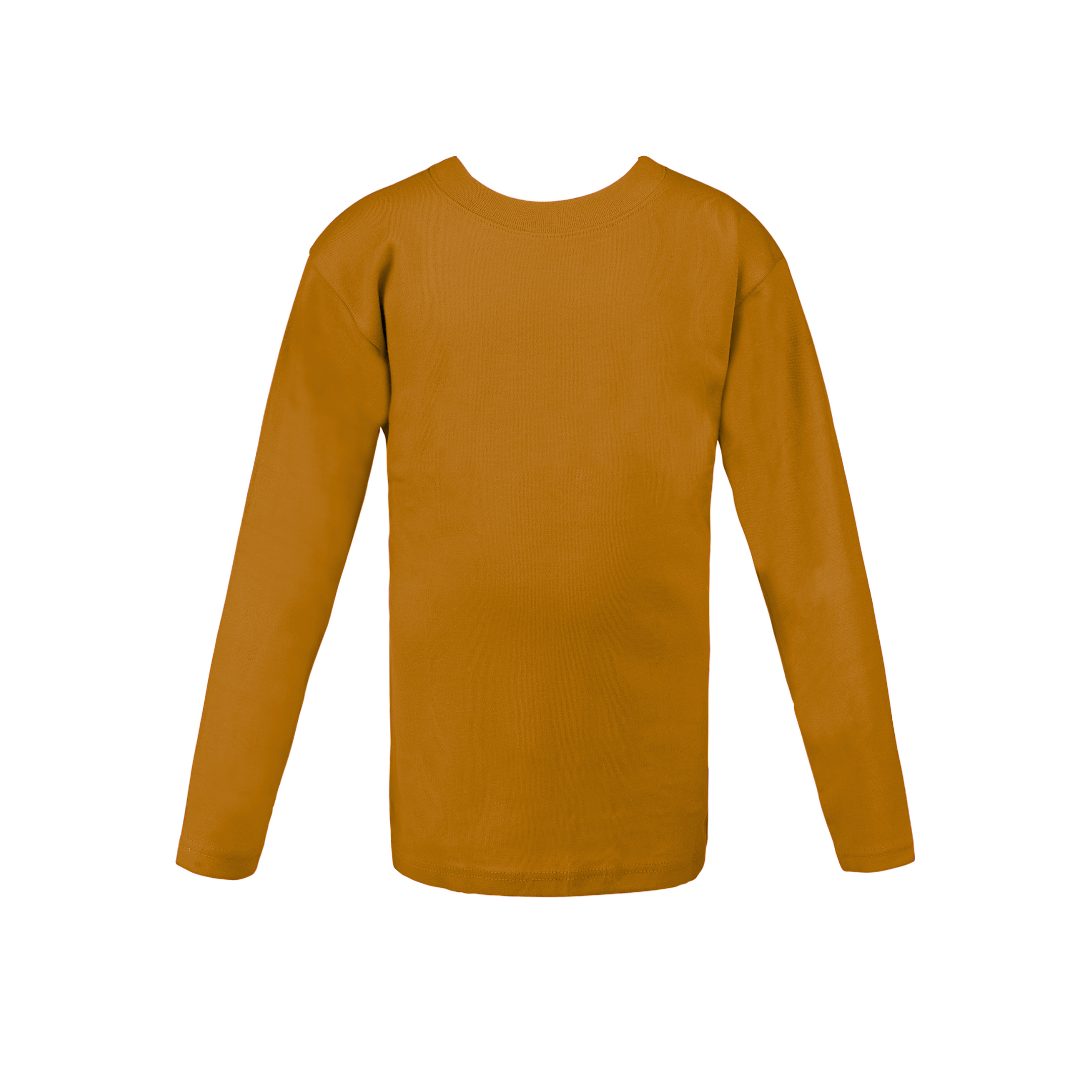 Girls round neck top beige(C91 interlock) – Figo Wear
